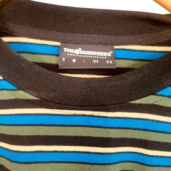 The Hundreds Strip Short Sleeve Tee Shirt - Picture 3 of 11